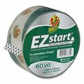 Henkel Duck, EZ START PREMIUM PACKAGING TAPE, 3in CORE, 1.88in X 60 YDS, CLEAR CS60C